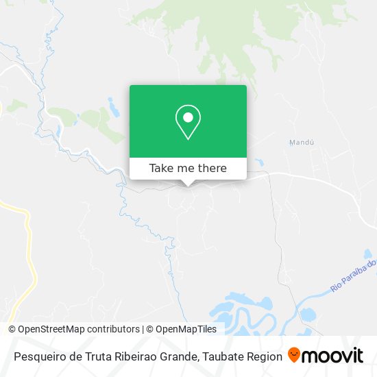 Pesqueiro de Truta Ribeirao Grande map