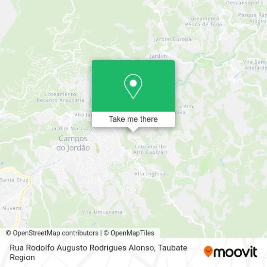 Rua Rodolfo Augusto Rodrigues Alonso map