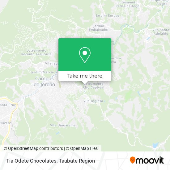 Tia Odete Chocolates map