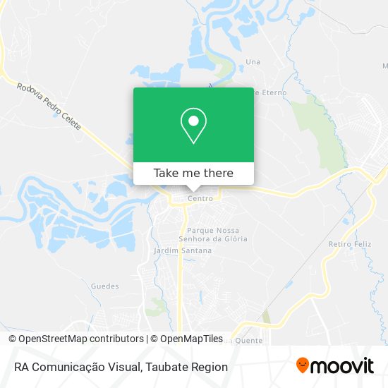 RA Comunicação Visual map