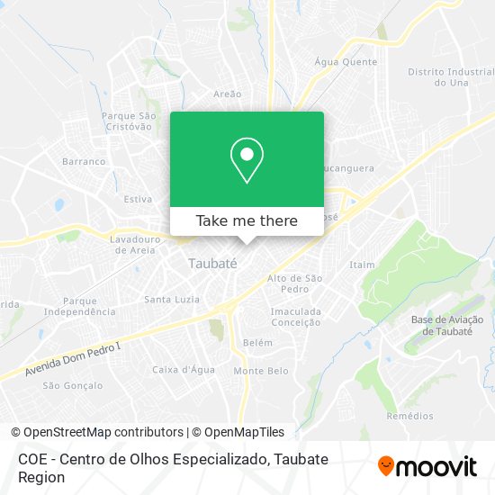 Mapa COE - Centro de Olhos Especializado