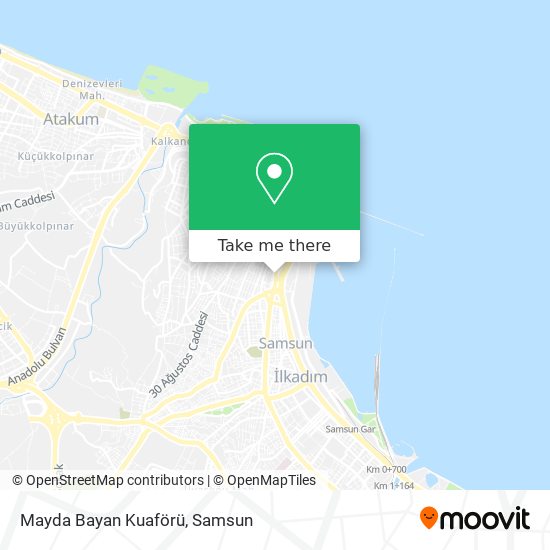 Mayda Bayan Kuaförü map