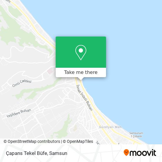 Çapans Tekel Büfe map