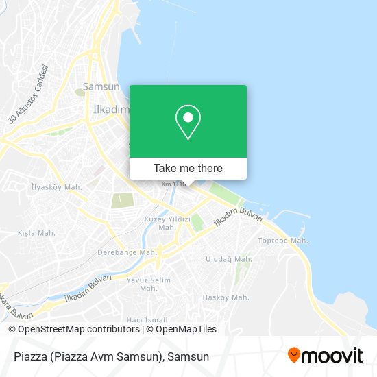 Piazza (Piazza Avm Samsun) map