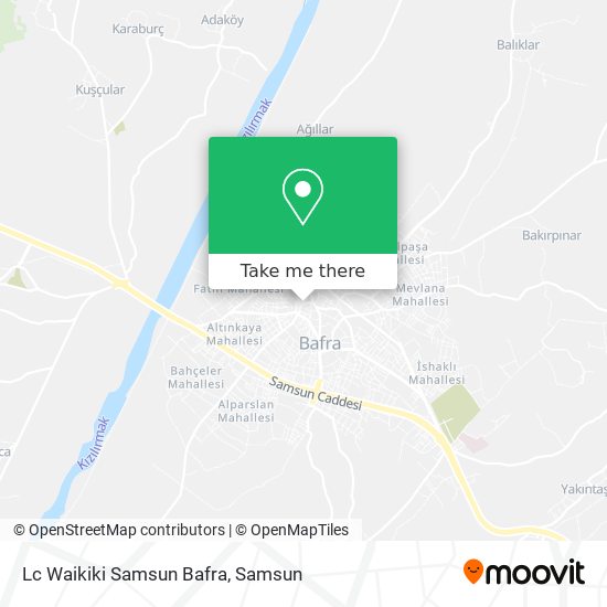 Lc Waikiki Samsun Bafra map