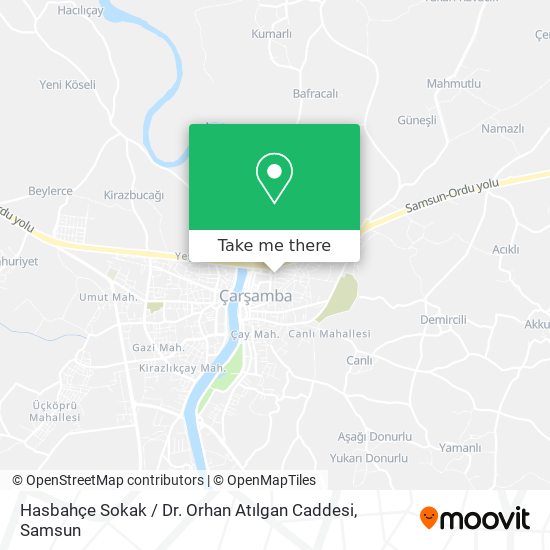 Hasbahçe Sokak / Dr. Orhan Atılgan Caddesi map