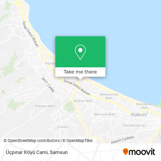 Üçpınar Köyü Cami map