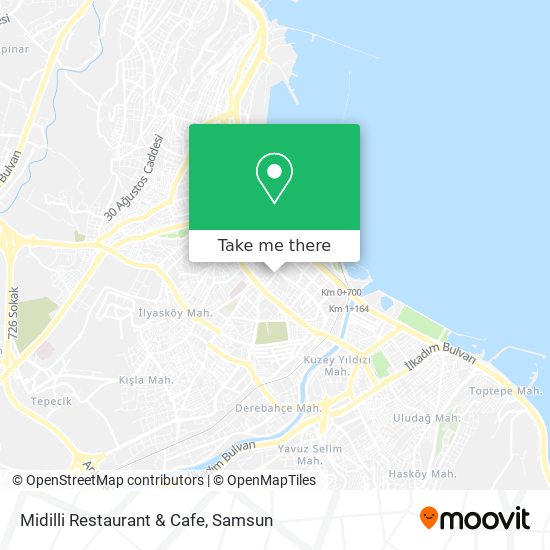 Midilli Restaurant & Cafe map