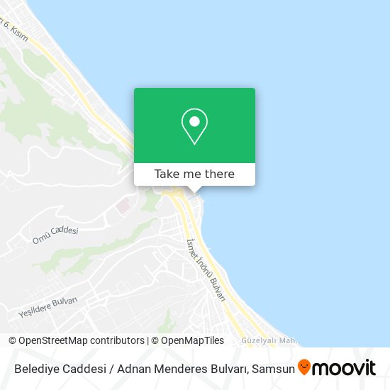 Belediye Caddesi / Adnan Menderes Bulvarı map