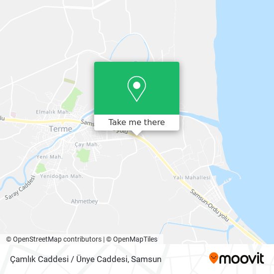 Çamlık Caddesi / Ünye Caddesi map
