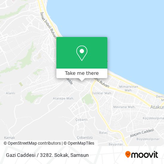 Gazi Caddesi / 3282. Sokak map