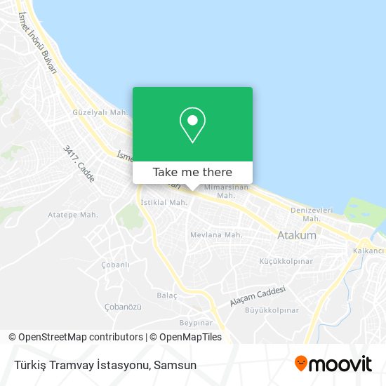 Türkiş Tramvay İstasyonu map