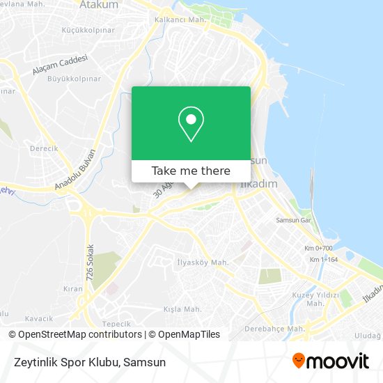 Zeytinlik Spor Klubu map