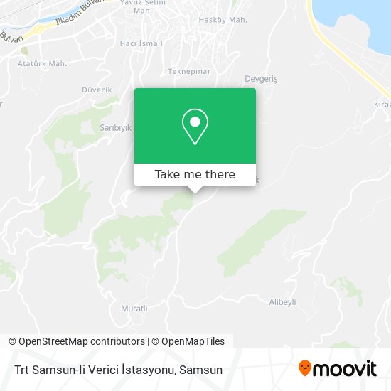 Trt Samsun-Ii Verici İstasyonu map