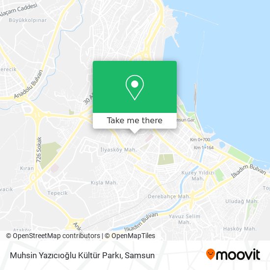 Muhsin Yazıcıoğlu Kültür Parkı map