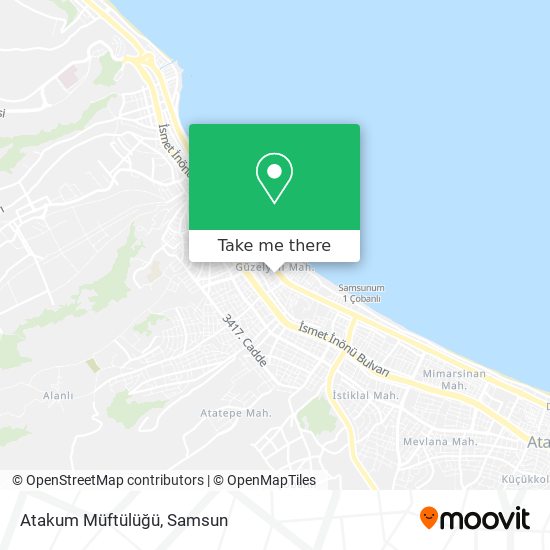 Atakum Müftülüğü map