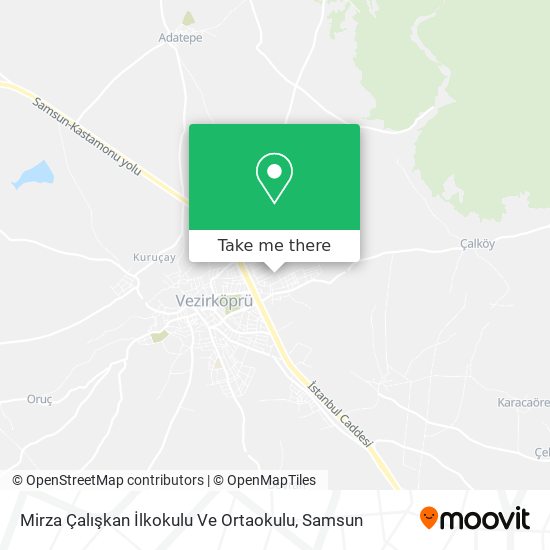 Mirza Çalışkan İlkokulu Ve Ortaokulu map