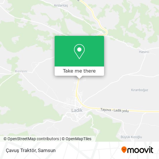 Çavuş Traktör map