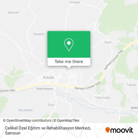 Çelikel Özel Eğitim ve Rehabilitasyon Merkezi map