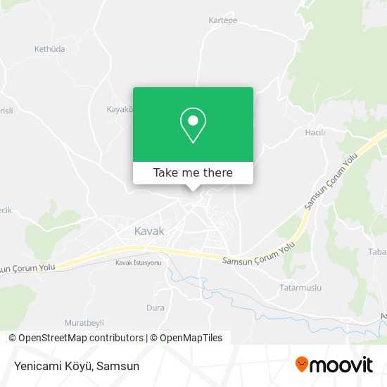 Yenicami Köyü map