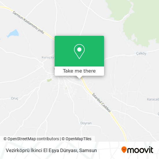 Vezirköprü İkinci El Eşya Dünyası map