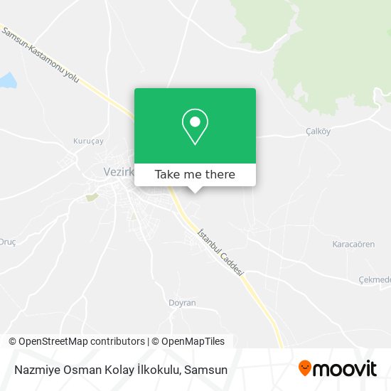 Nazmiye Osman Kolay İlkokulu map