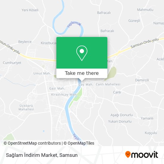 Sağlam İndirim Market map