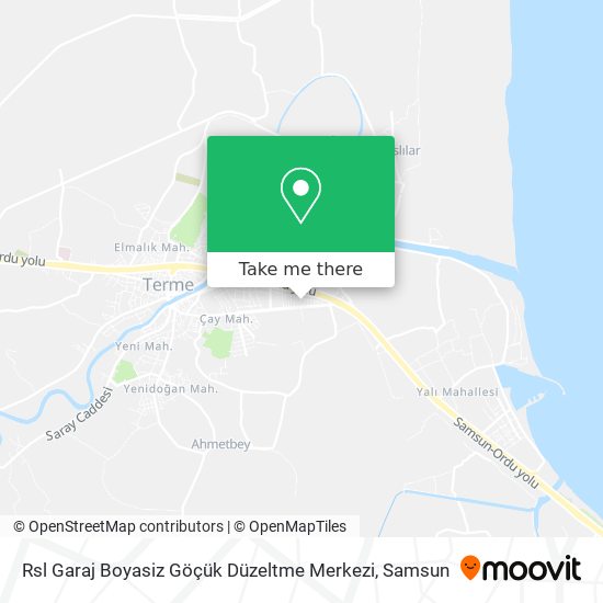 Rsl Garaj Boyasiz Göçük Düzeltme Merkezi map