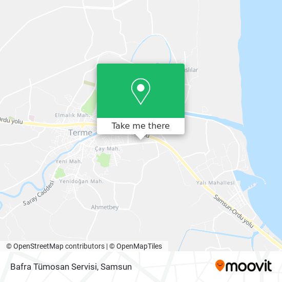 Bafra Tümosan Servisi map
