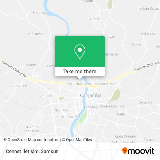 Cennet İletişim map