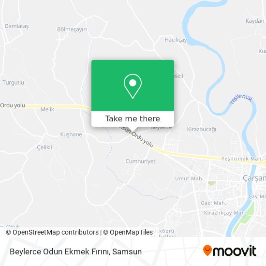 Beylerce Odun Ekmek Fırını map