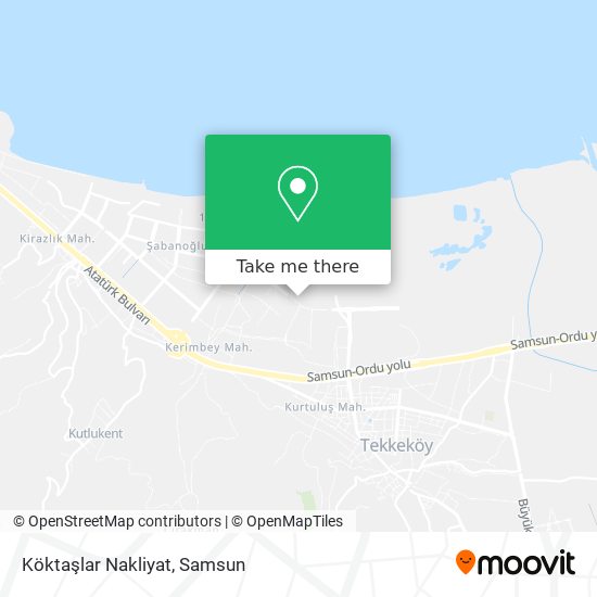 Köktaşlar Nakliyat map