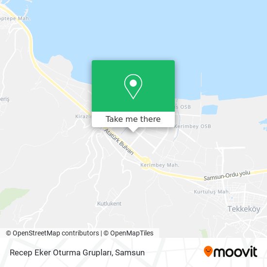 Recep Eker Oturma Grupları map