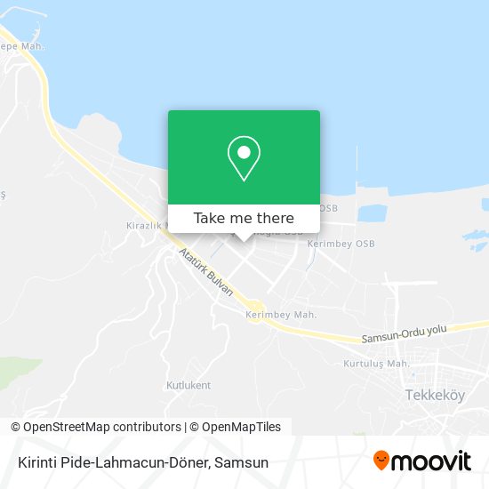 Kirinti Pide-Lahmacun-Döner map