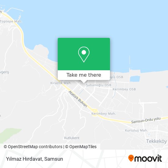 Yılmaz Hırdavat map