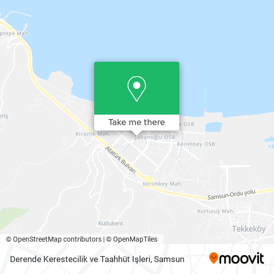 Derende Kerestecilik ve Taahhüt Işleri map