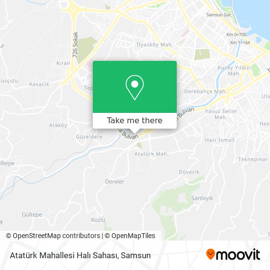 Atatürk Mahallesi Halı Sahası map
