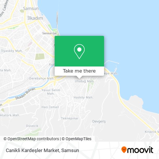 Canikli Kardeşler Market map