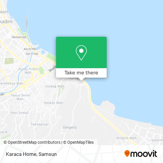 Karaca Home map