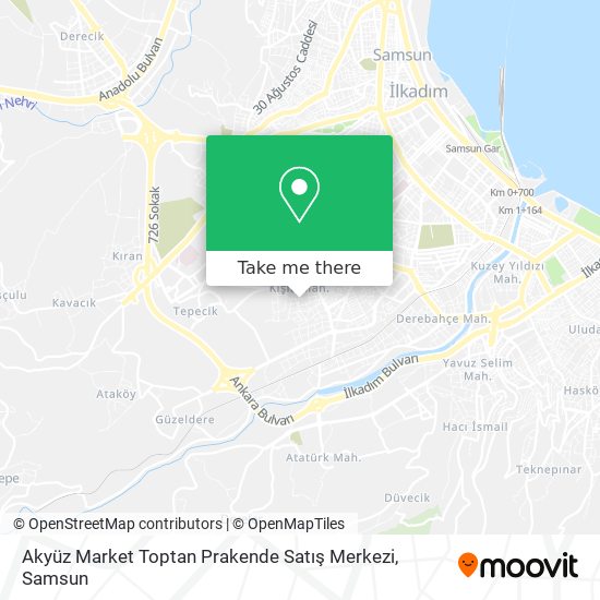 Akyüz Market Toptan Prakende Satış Merkezi map