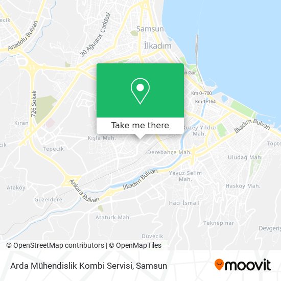 Arda Mühendislik Kombi Servisi map