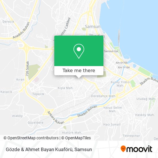 Gözde & Ahmet Bayan Kuaförü map
