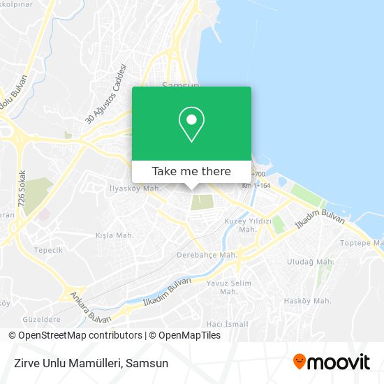 Zirve Unlu Mamülleri map