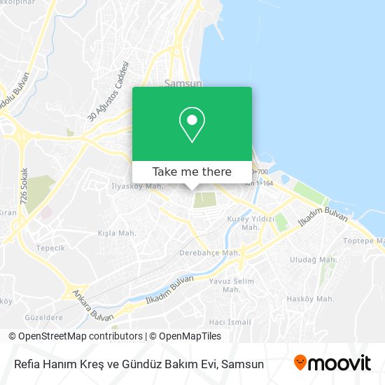 Refia Hanım Kreş ve Gündüz Bakım Evi map