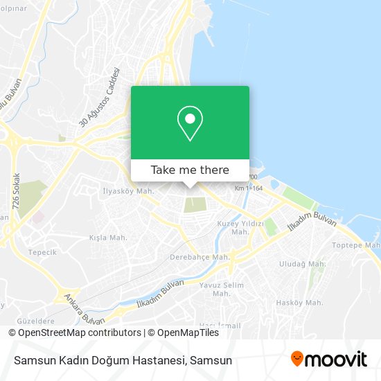 Samsun Kadın Doğum Hastanesi map