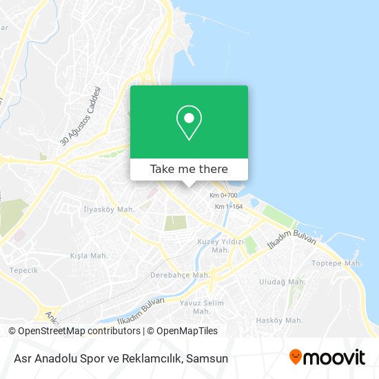 Asr Anadolu Spor ve Reklamcılık map