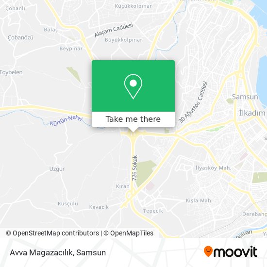 Avva Magazacılık map