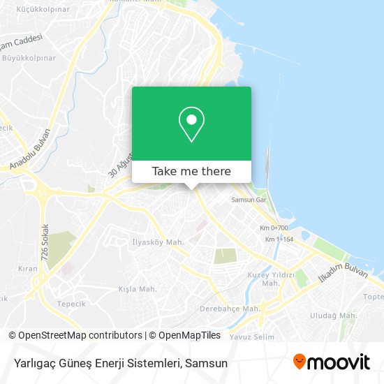 Yarlıgaç Güneş Enerji Sistemleri map