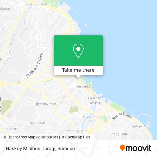 Hasköy Minibüs Durağı map
