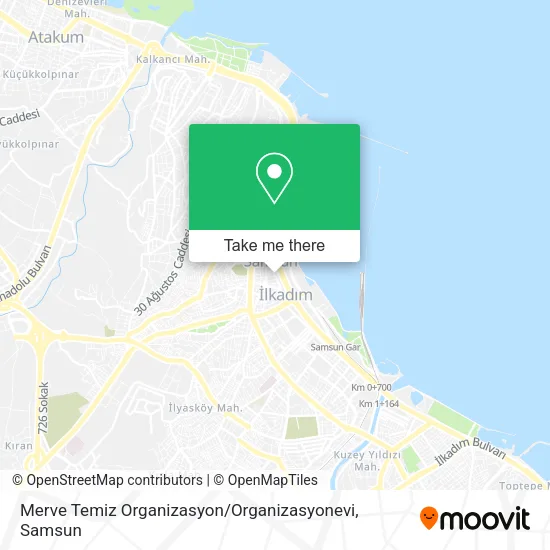 Merve Temiz Organizasyon / Organizasyonevi map